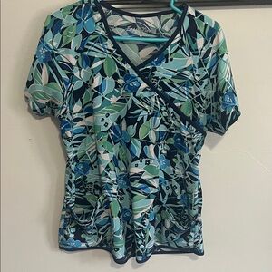 Print Scrub Top